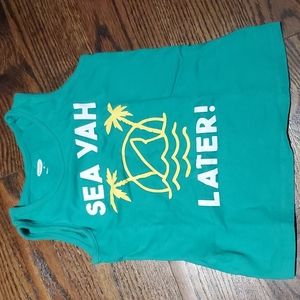 Old Navy 3t sea yah later Tank